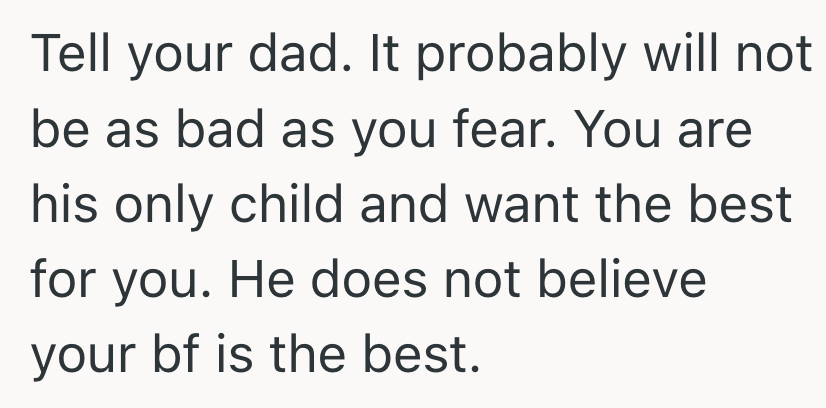 Screenshot 2025 07 07 at 3.45.28 AM Shes Pregnant And Afraid Of How Her Super Religious Dad Will React When He Finds Out, So She Doesnt Want To Tell Him